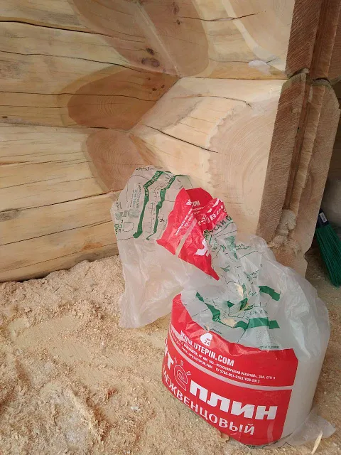 Межвенцовый утеплитель из полиэфирного волокна